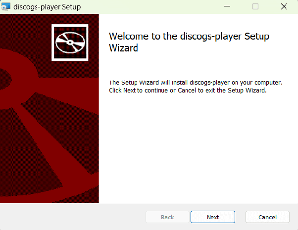 Setup Wizard welcome